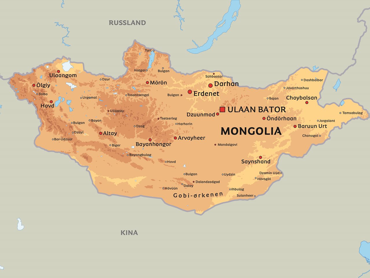 Границы монголии. Физическая карта Монголии. Монголия на карте 2022. Республика Монголия на карте. Карта Монголии подробная.
